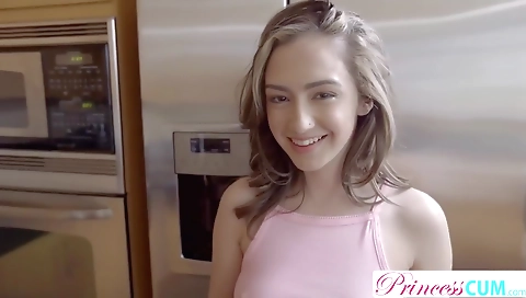 Hawt gotfilled ce perk & cum in her mouth