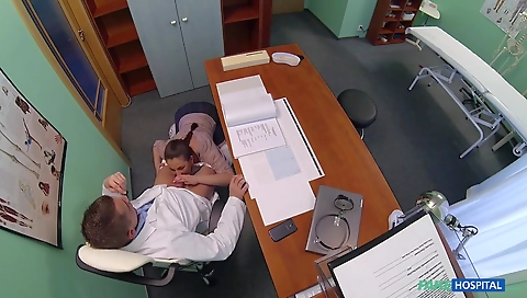 Horny girl shows off her husband and masturbates