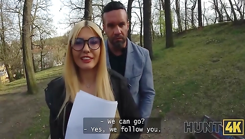 Cutie with her boyfriend's cock