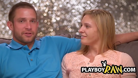 Sexy blonde gets her tight ass drilled