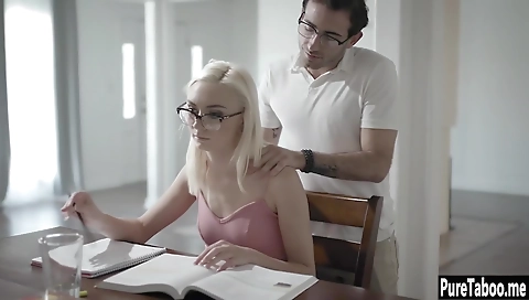 Hawt slut rides a cock