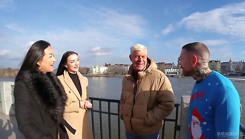 She's a littlend in the park