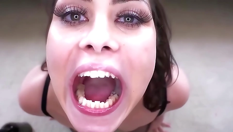 Big ass takes a huge others olga