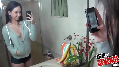 Married girl takes a fat cock in her mouth